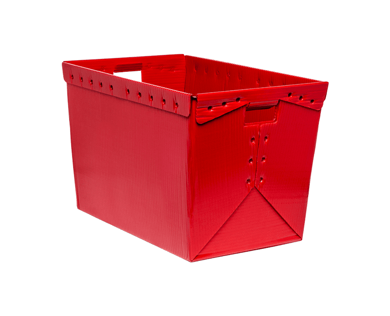 Corrugated Plastic Nestable Box 603 x 396 x 406