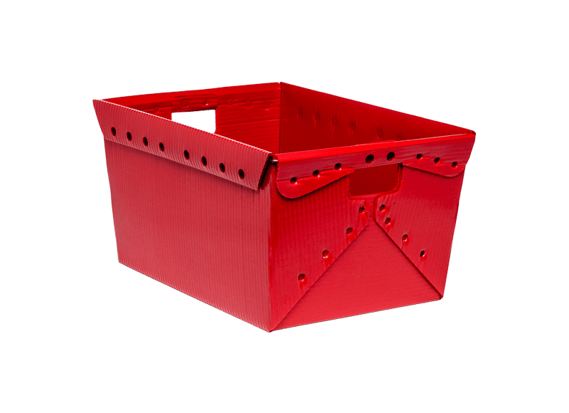 Corrugated Plastic Nestable Box 531 x 379 x 289