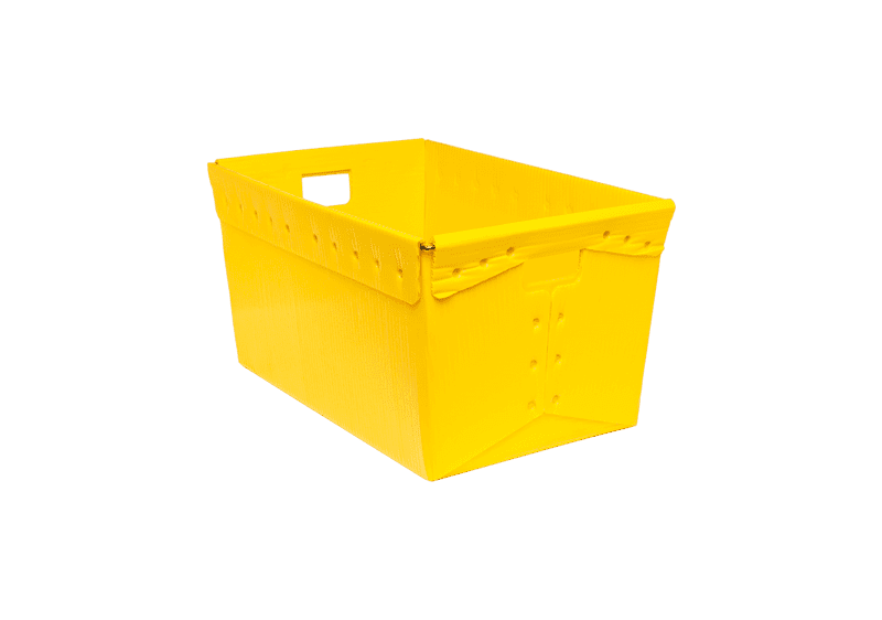 Corrugated Plastic Nestable Box 599 x 394 x 289